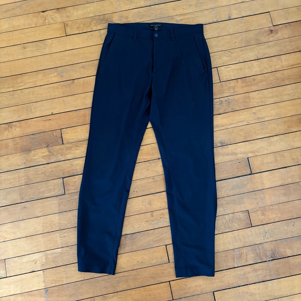 Banana Republic Aiden Fit Men's Dark Blue Dress Pants 30”x32”